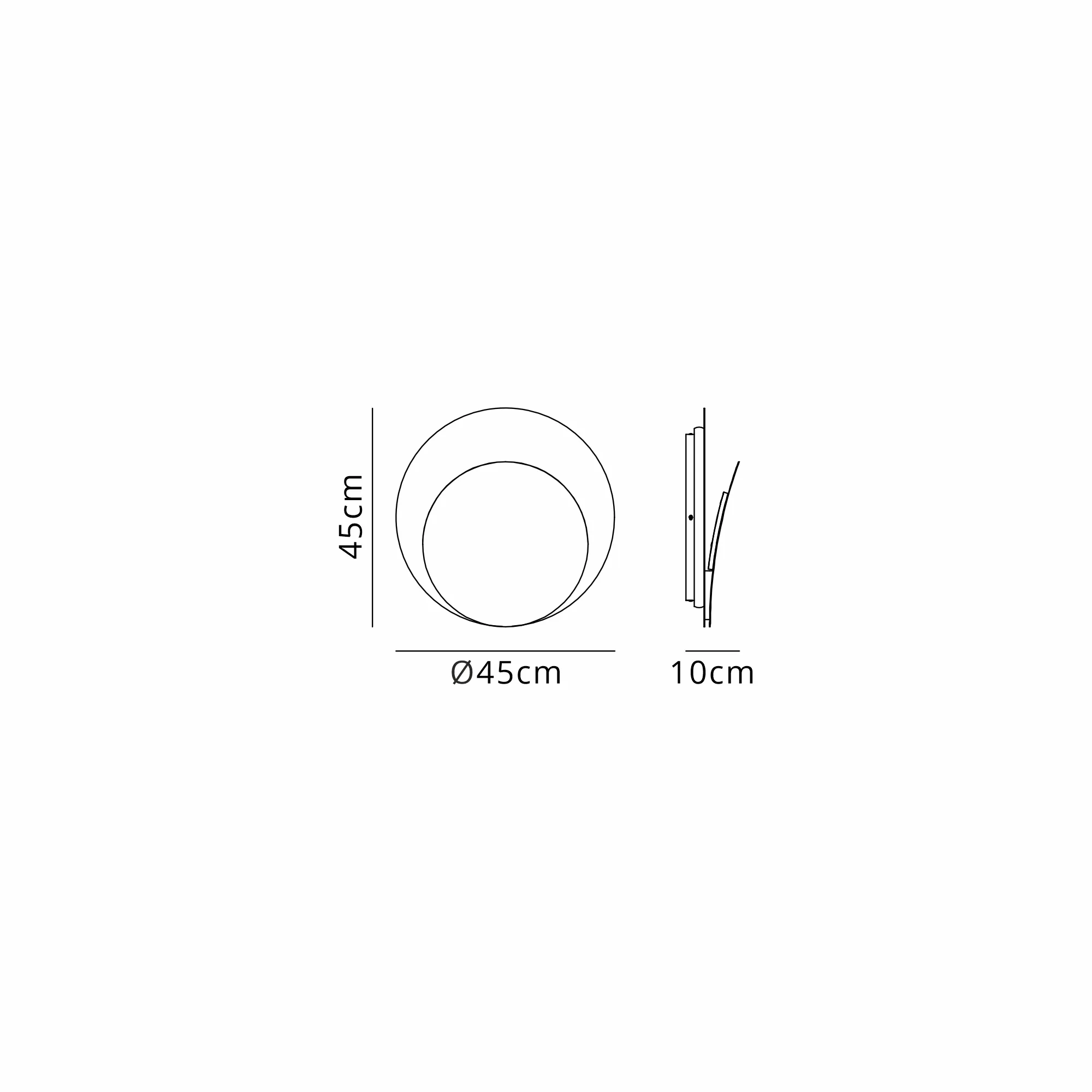 Astra Wall Lights Mantra Flush Wall Lights
